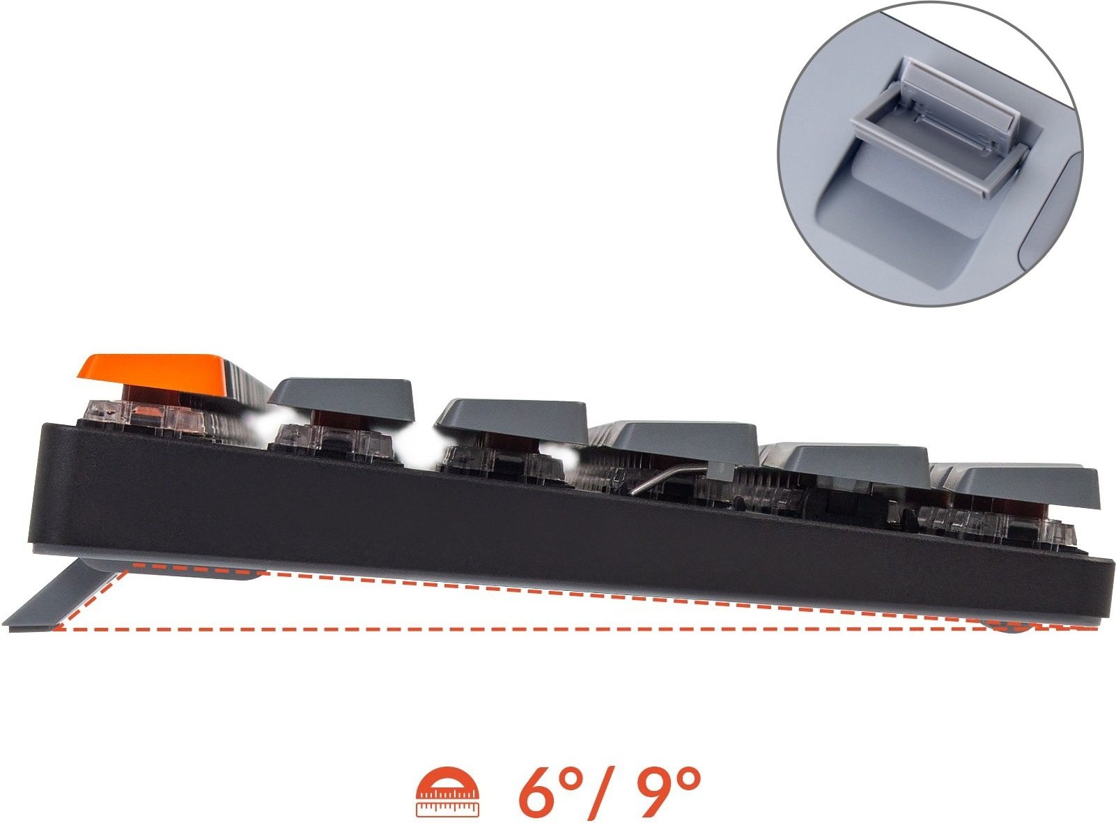 Клавиатура Keychron K1SE Optical Red RGB Hot Swap WL UA Black K1SEE1 KEYCHRON купить Elmir