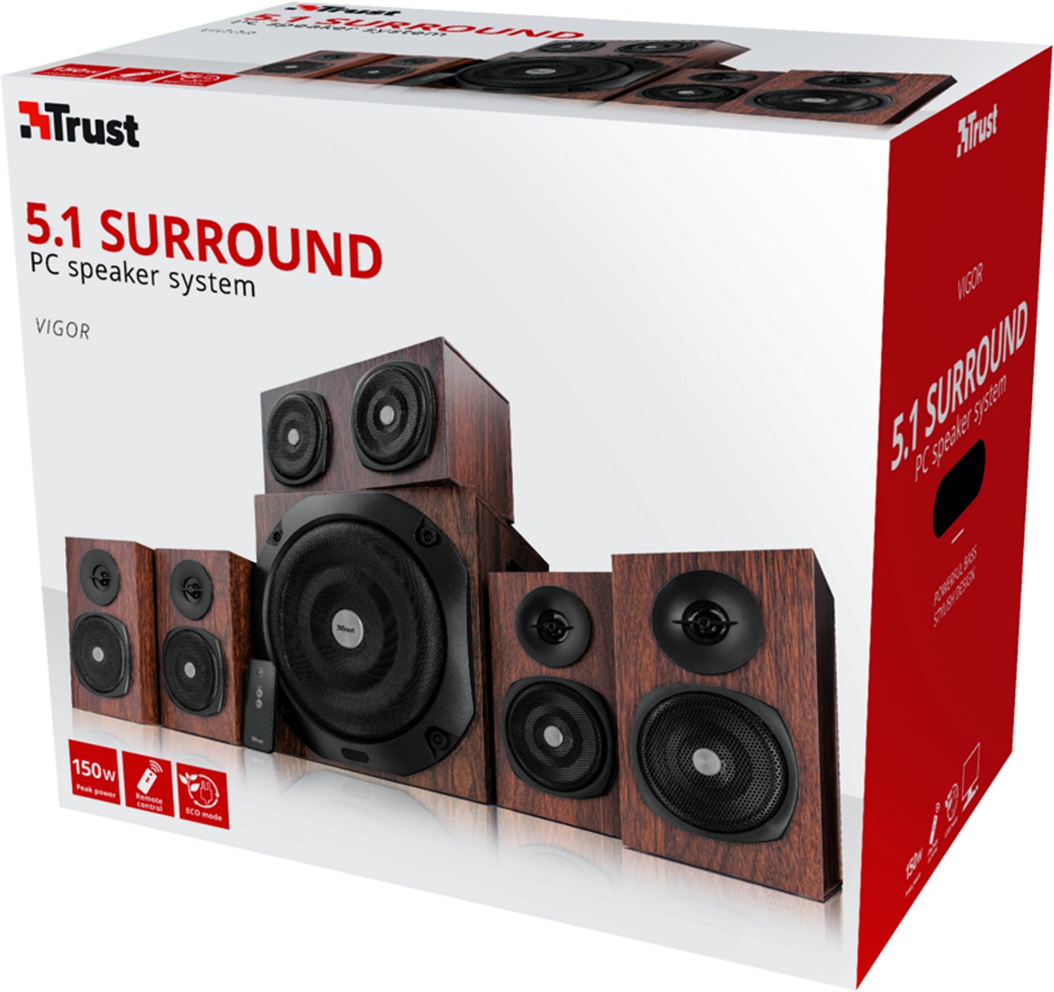 Акустическая система Trust Vigor Surround Speaker System (21786) купить ...