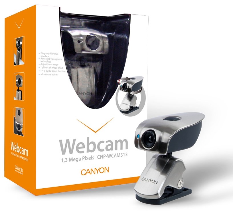 Web камера Canyon CNP-WCAM313G купить | ELMIR - цена, отзывы ...