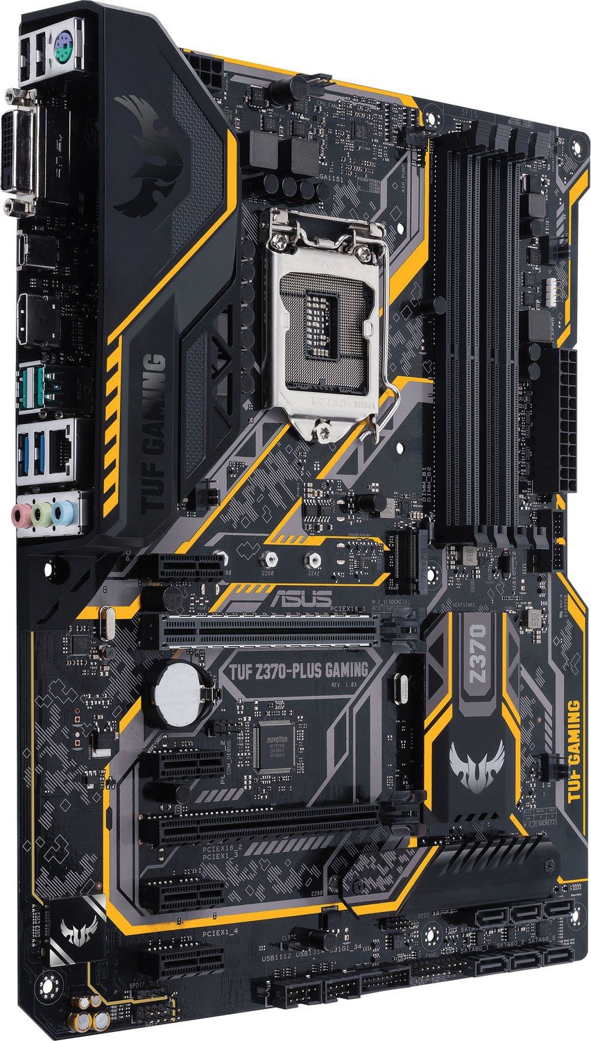 Материнская плата Asus TUF Z370-Plus Gaming s-1151 Z370 купить | Elmir ...