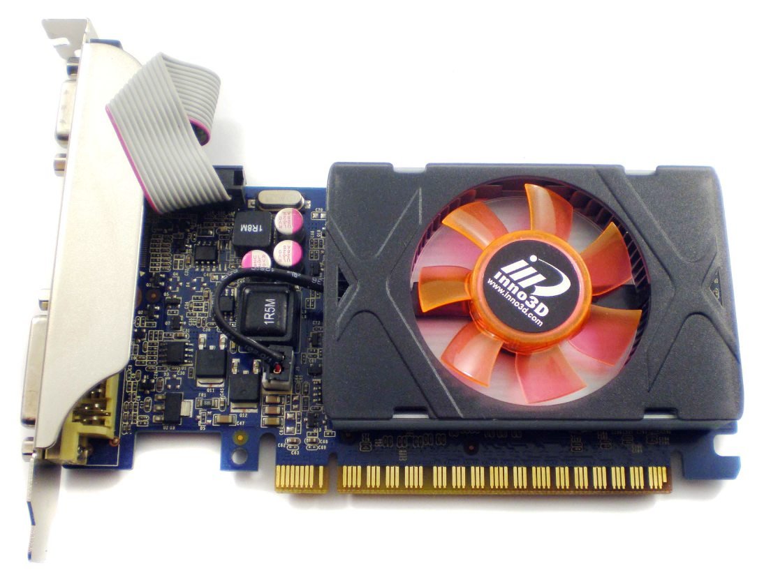 Видеокарта Inno3D PCI-E GeForce GT520 1GB DDR3 (N520-3DDV-D3BX ...