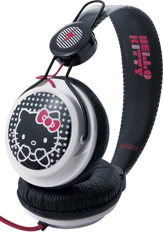 Наушники Coloud Hello Kitty Black Comic (4090077) купить ELMIR цена