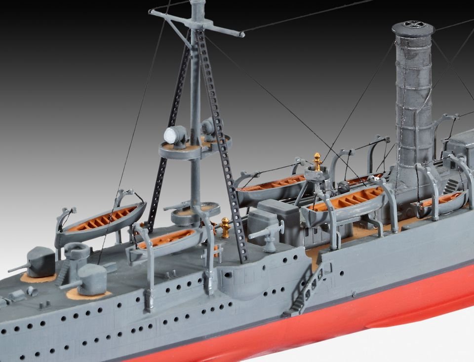 Набор моделей Revell Немецкие крейсеры Дрезден и Эмден 1:350