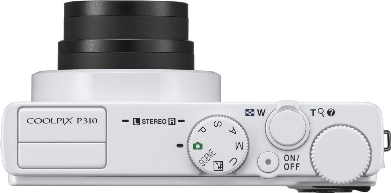 Цифровая фотокамера Nikon Coolpix P310 White купить ELMIR цена