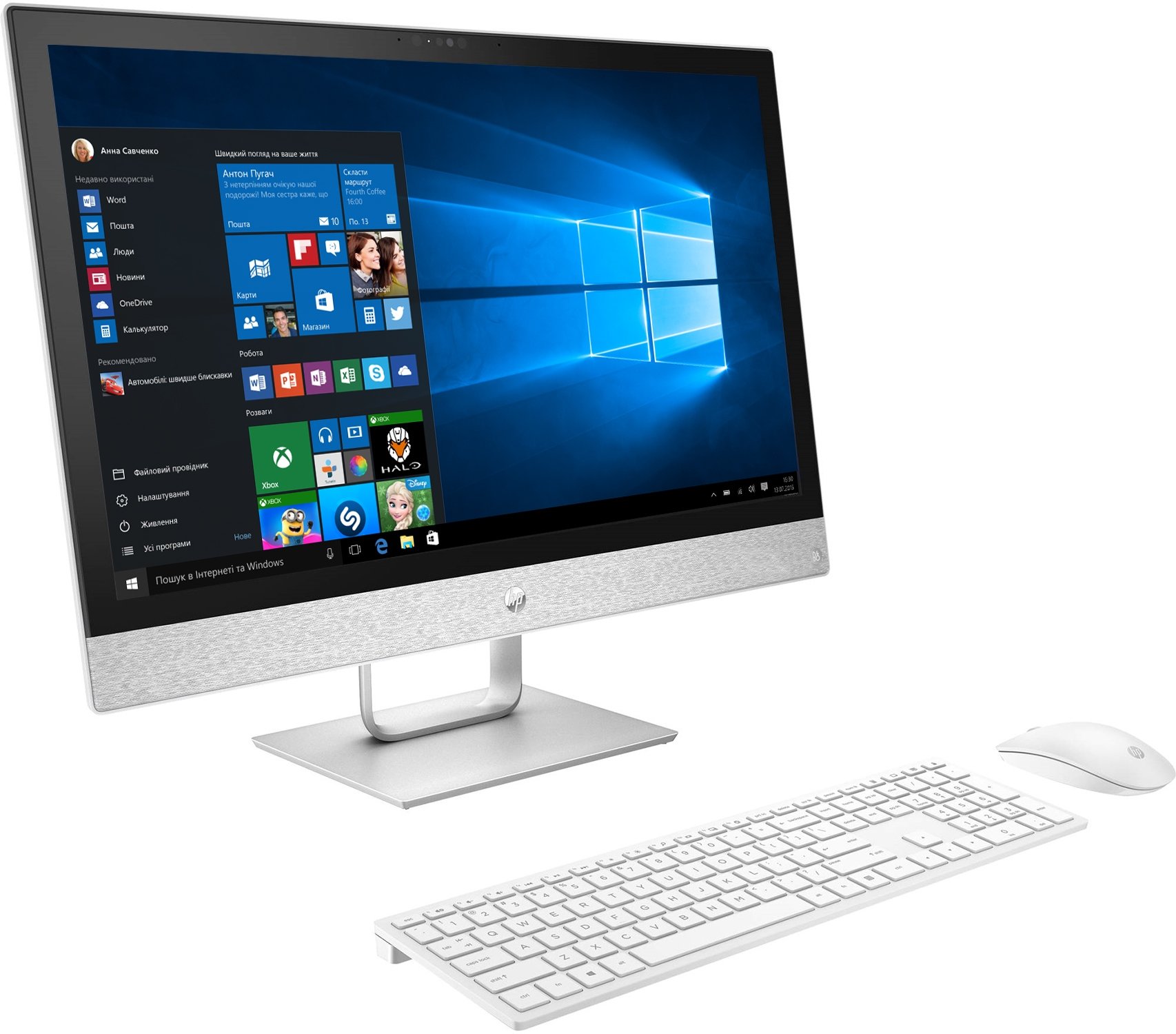 ПК-Моноблок HP Pavilion AiO 24-r010ur (2MJ08EA) купить | ELMIR - цена ...