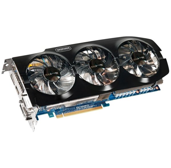 Видеокарта GigaByte PCI-E GeForce GTX670 2GB DDR5 (GV-N670OC-2GD