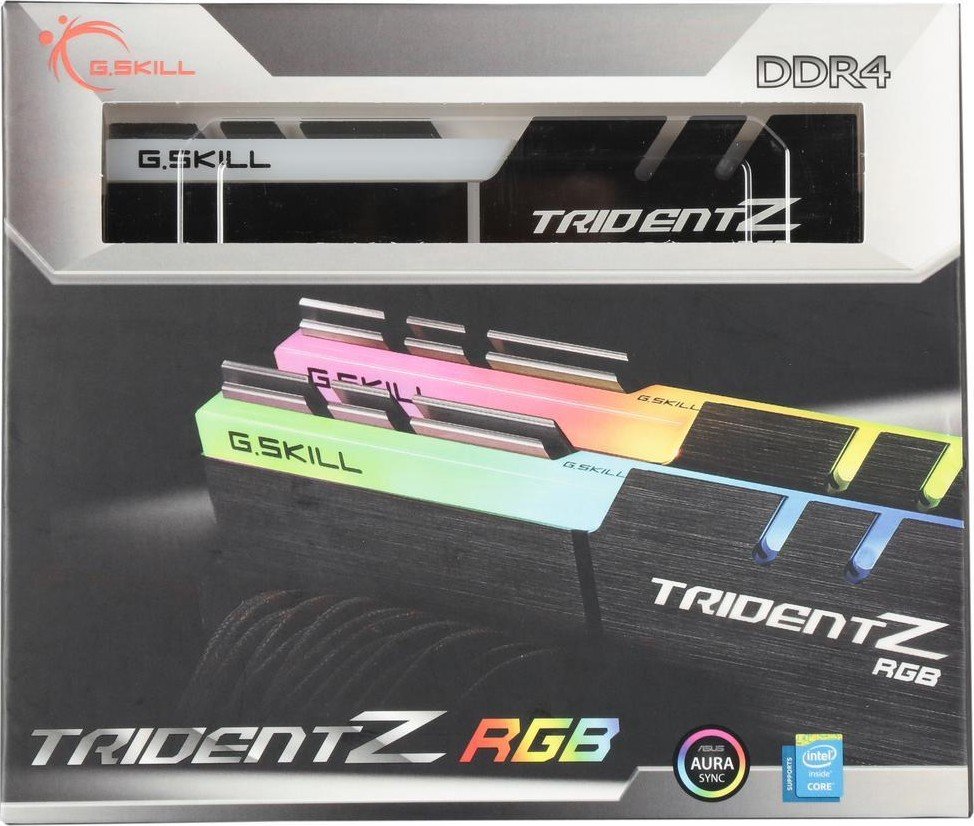 Модуль памяти G.Skill DDR4 32GB 2x16GB 3200MHz Trident Z RGB (F4 ...