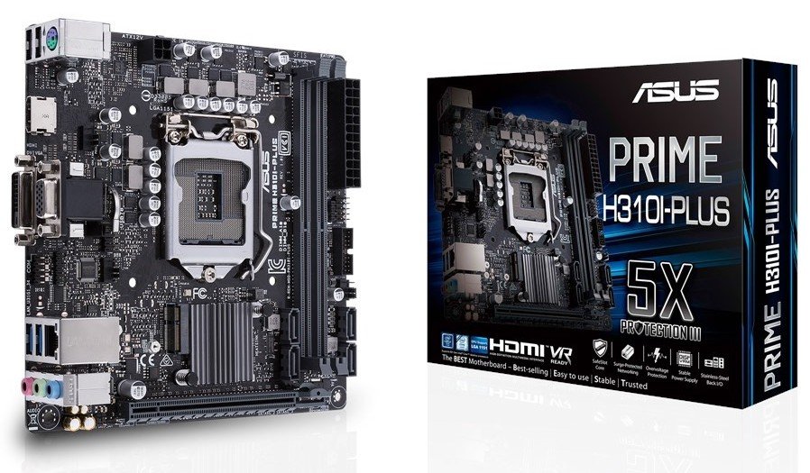 Материнская плата Asus Prime H310I-Plus s-1151 H310 купить | Elmir ...