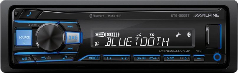 Автомагнитола Alpine UTE-200BT купить | ELMIR - цена, отзывы ...