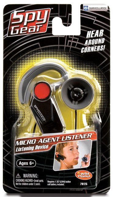 Подслушивающее устройство миниатюрное Wild Planet Spy Gear (70125 ...