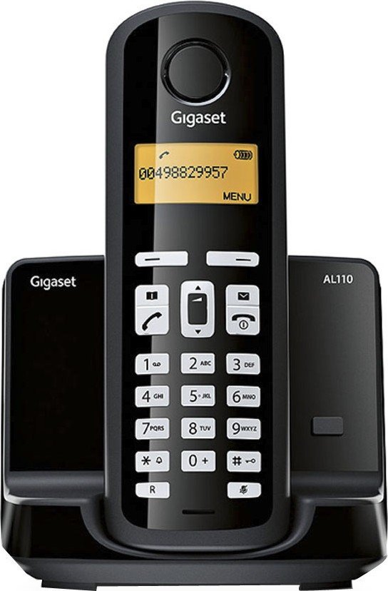 Радиотелефон DECT Gigaset AL110 Black купить | ELMIR - цена, отзывы ...