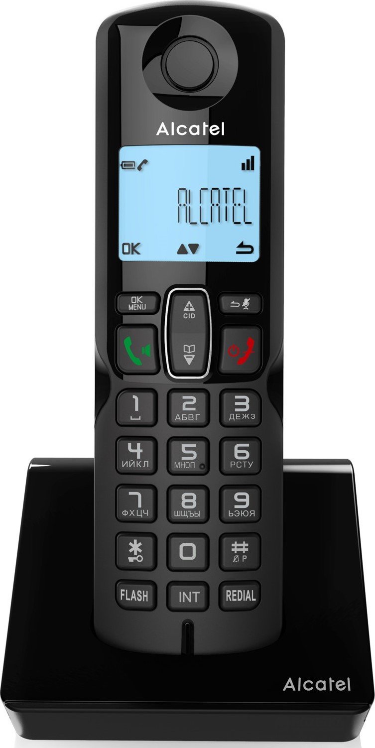 Радиотелефон DECT Alcatel S250 Combo RU Black (ATL1418958) купить ...