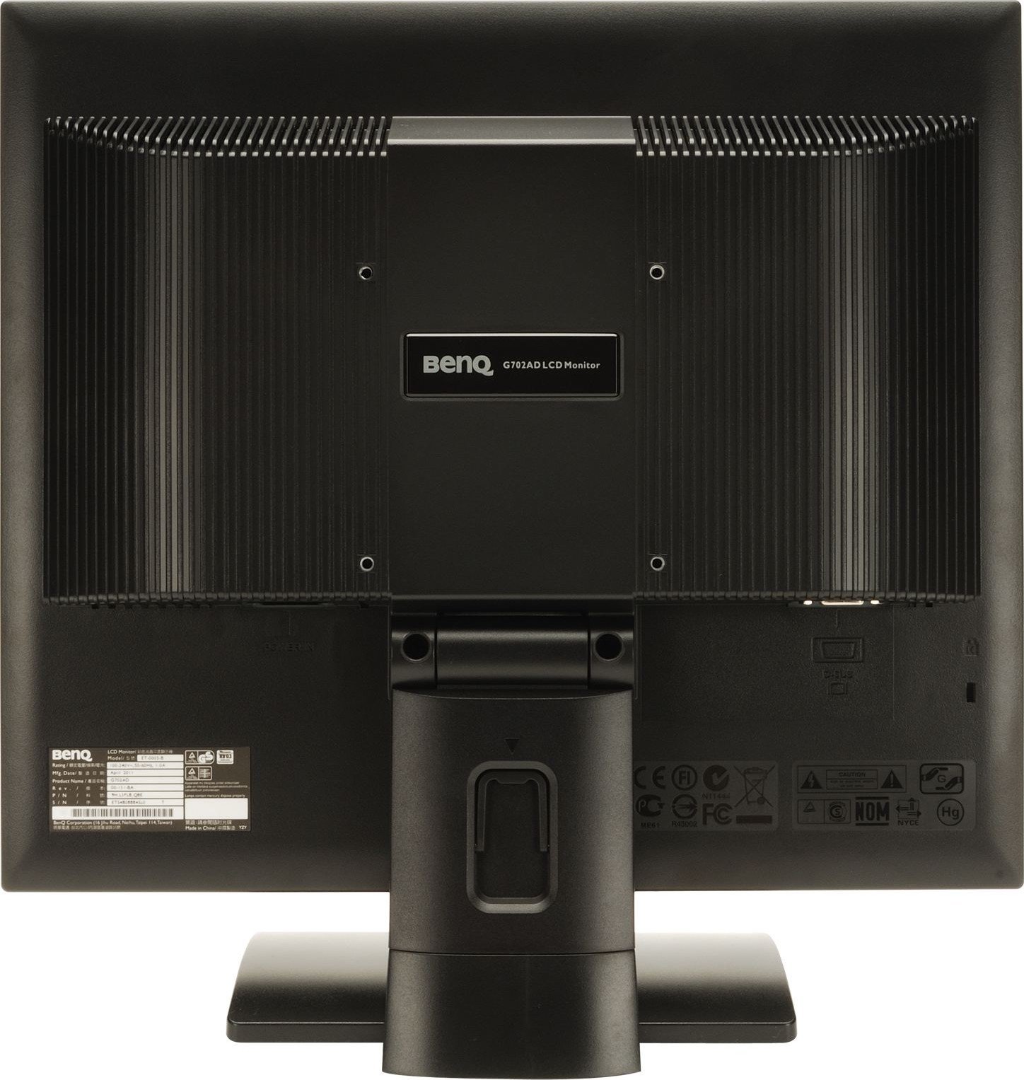 Монитор 17" BenQ G702aD (9H.L3FLB.Q8E) купить | Elmir - цена, отзывы ...