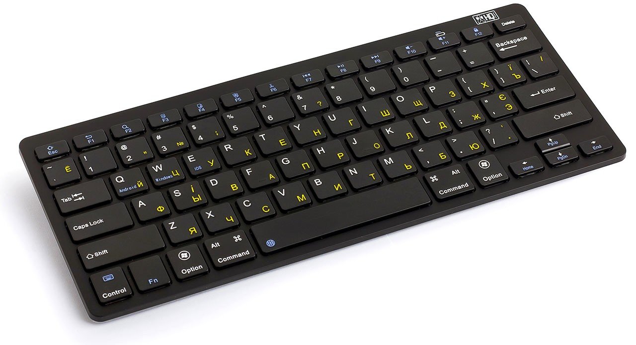 Клавиатура HQ-Tech KB-105BT Bluetooth Black купить | Elmir - цена ...