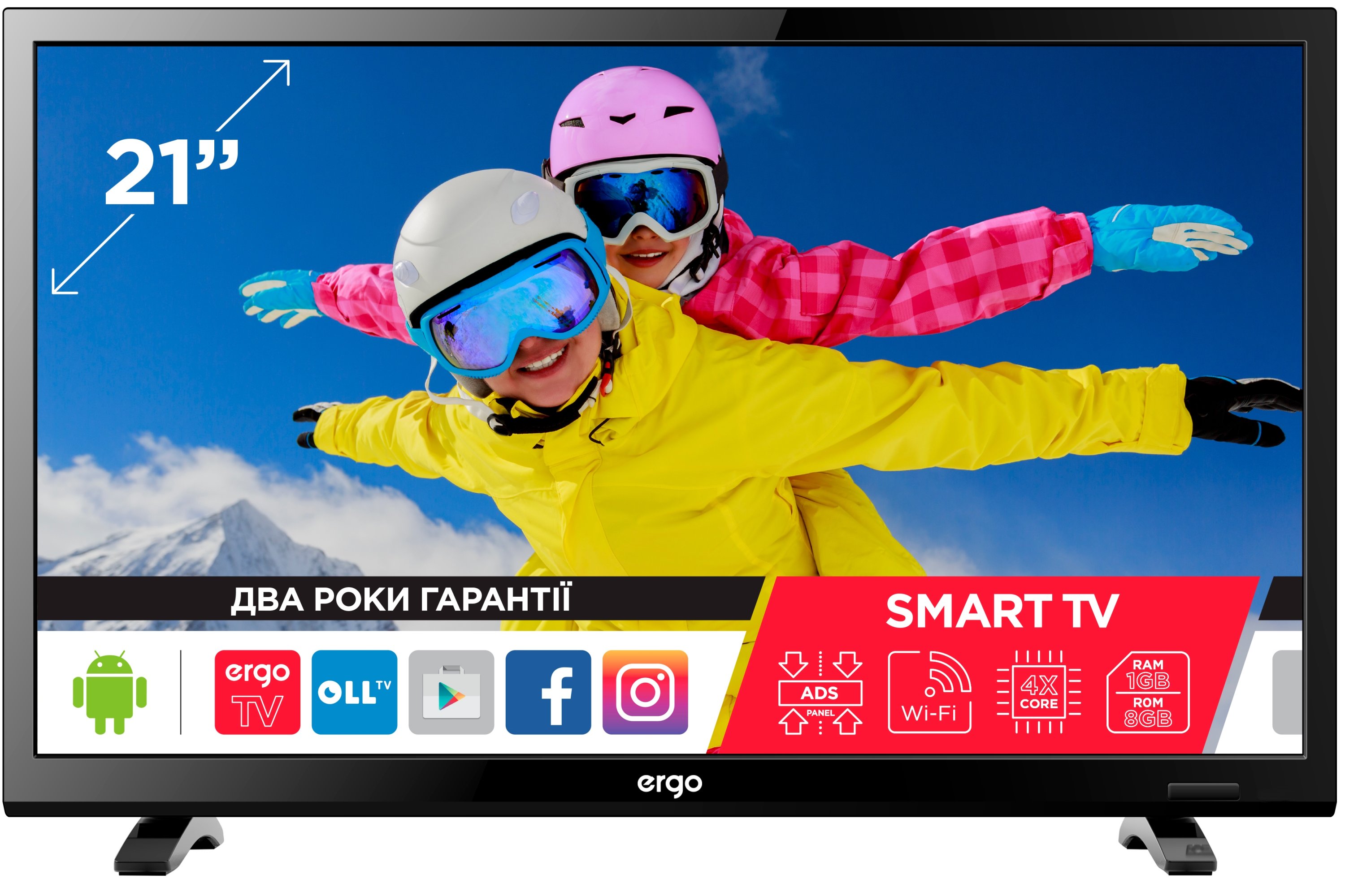 Телевизор Ergo LE21CT5500AK купить | Elmir - цена, отзывы, характеристики
