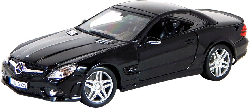 Автомодель Maisto Mercedes-Benz SL65 AMG Black 1:18 (36193 black