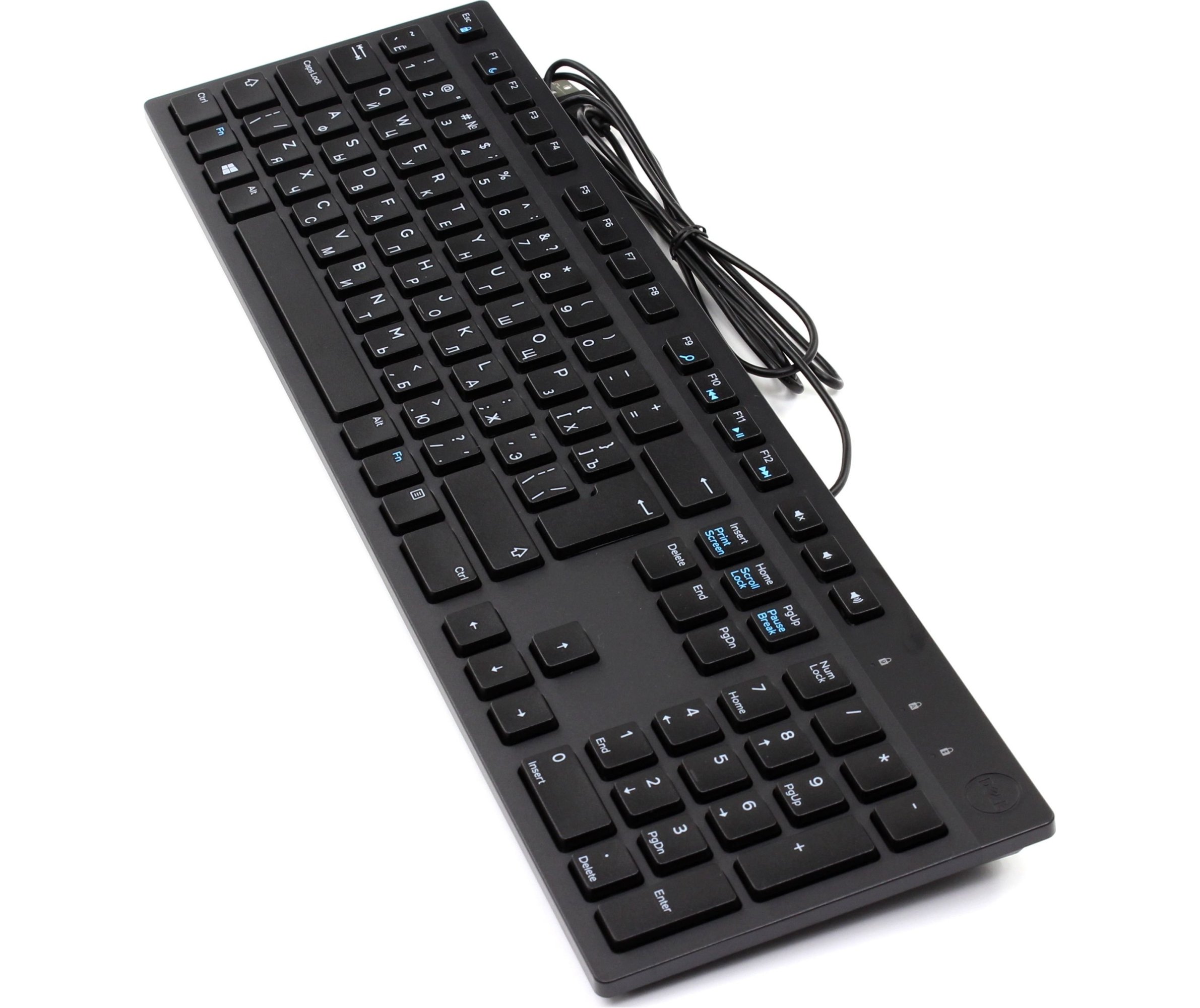 Клавиатура Dell KB216 Multimedia Keyboard RU Black (580-ADGR) купить ...