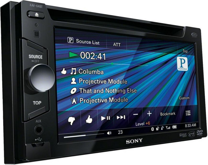 Автомагнитола Sony XAV-64BT купить | ELMIR - цена, отзывы, характеристики