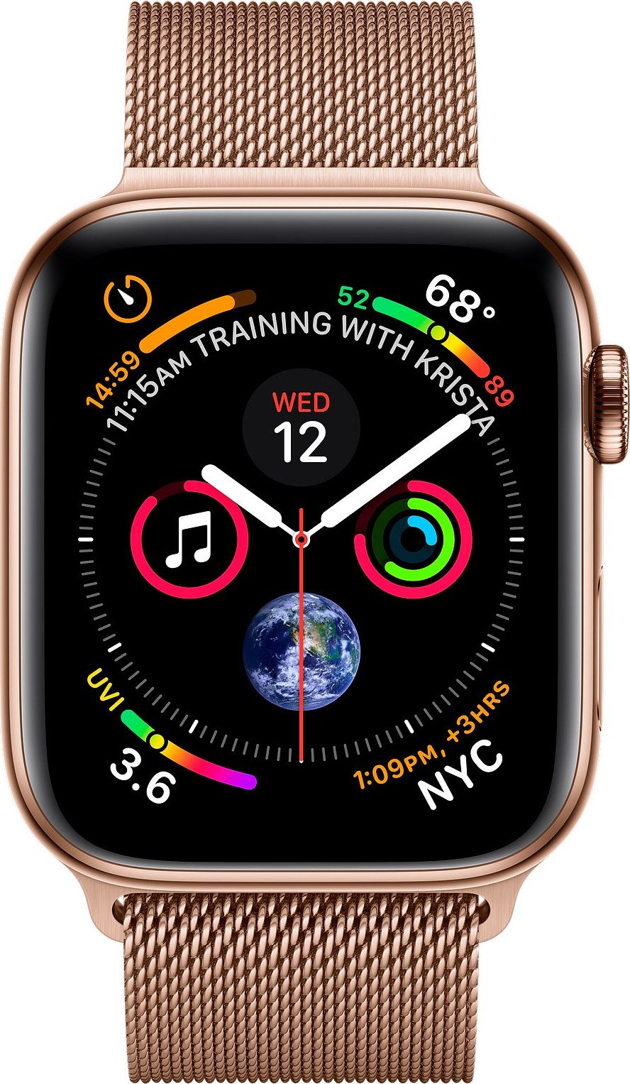 Смарт-часы Apple Watch Series 4 44mm GPS + Cellular Gold ...