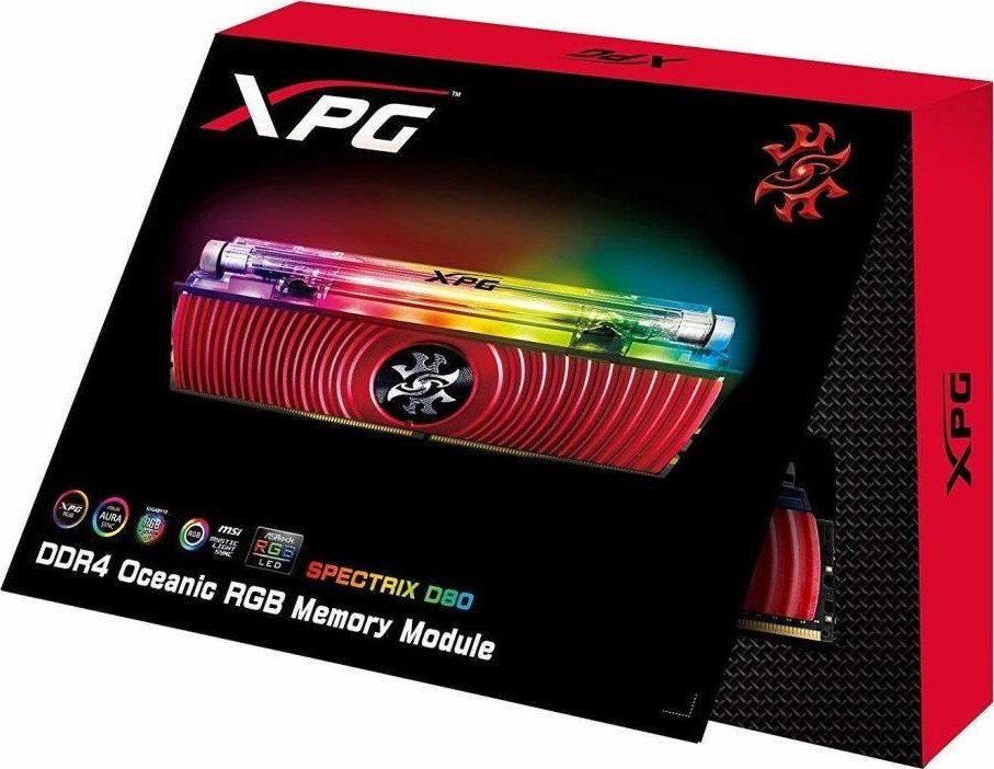 Xpg D80 3600mhz 8gb Ddr4 3200mhz Spectrix D80 Ddr4 Rgb Rgb Xpg