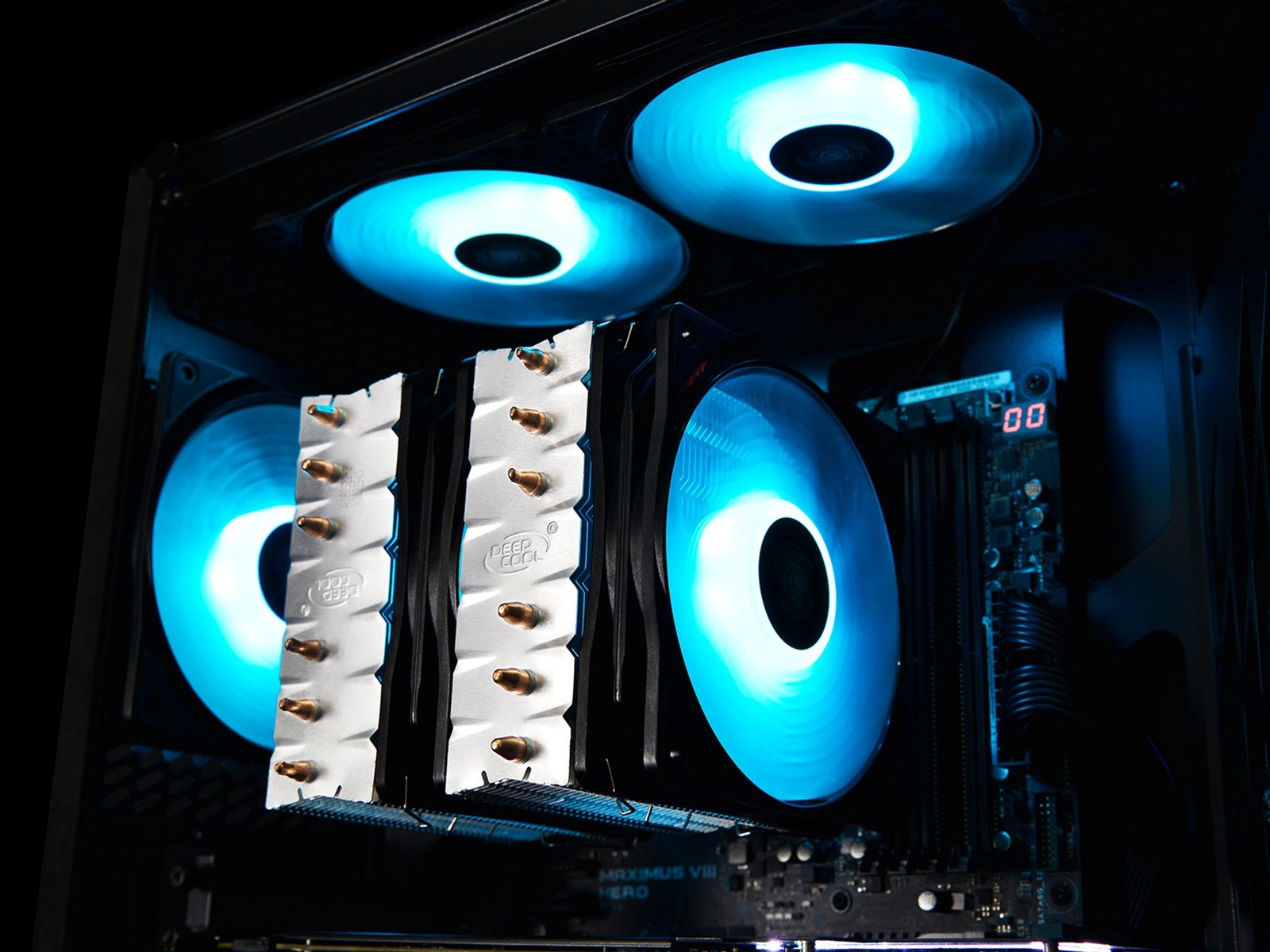 Кулер для процессора DeepCool NeptWin RGB купить | ELMIR - цена, отзывы ...