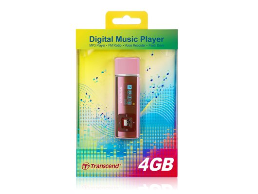 MP3 плеер 4Gb Transcend T-Sonic 320 Pink (TS4GMP320R) купить | ELMIR ...