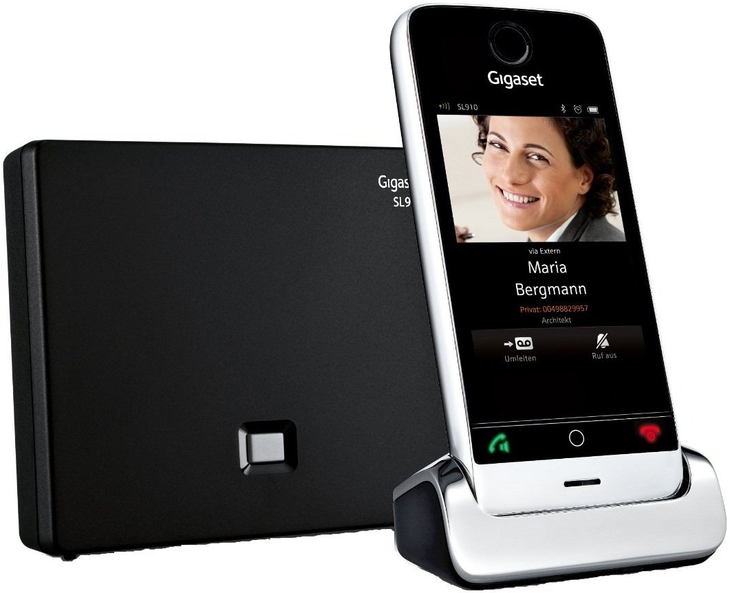 Радиотелефон DECT Gigaset SL910 Black купить | ELMIR - цена, отзывы ...