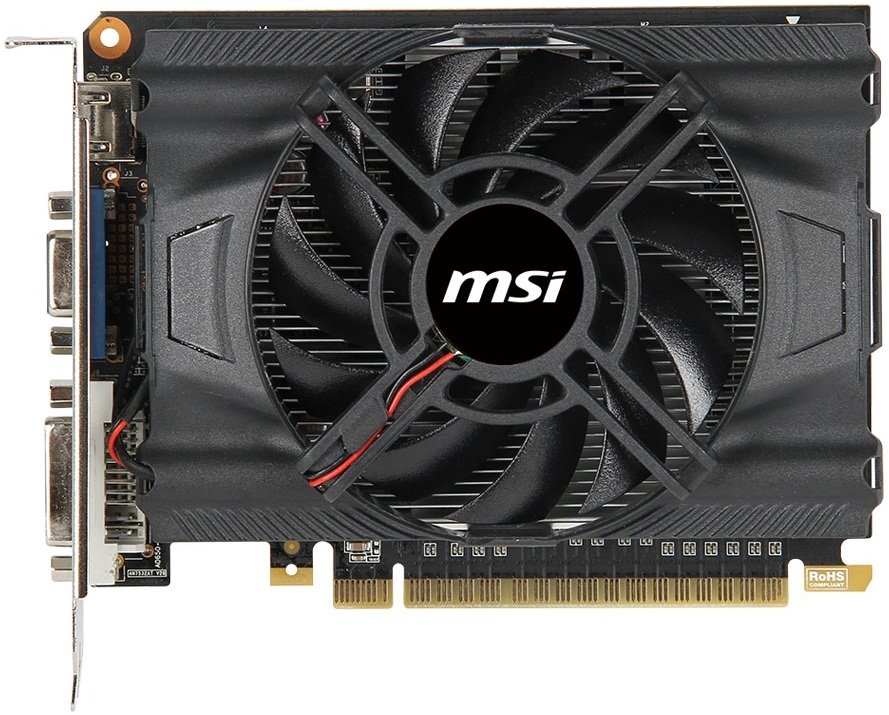 Видеокарта MSI PCI-E GeForce GTX650 2GB DDR5 (N650-2GD5/OC) - купить в ...