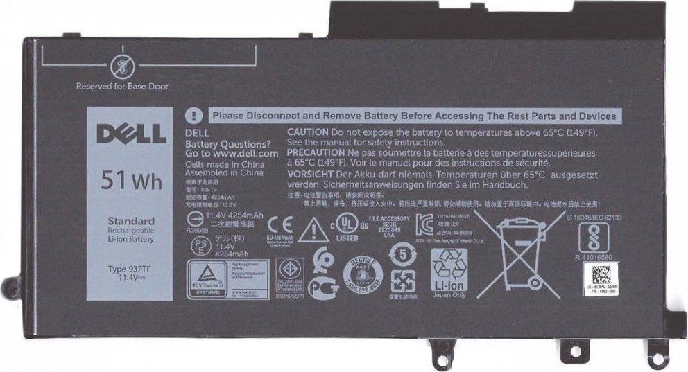 Dell latitude 5480 аккумулятор