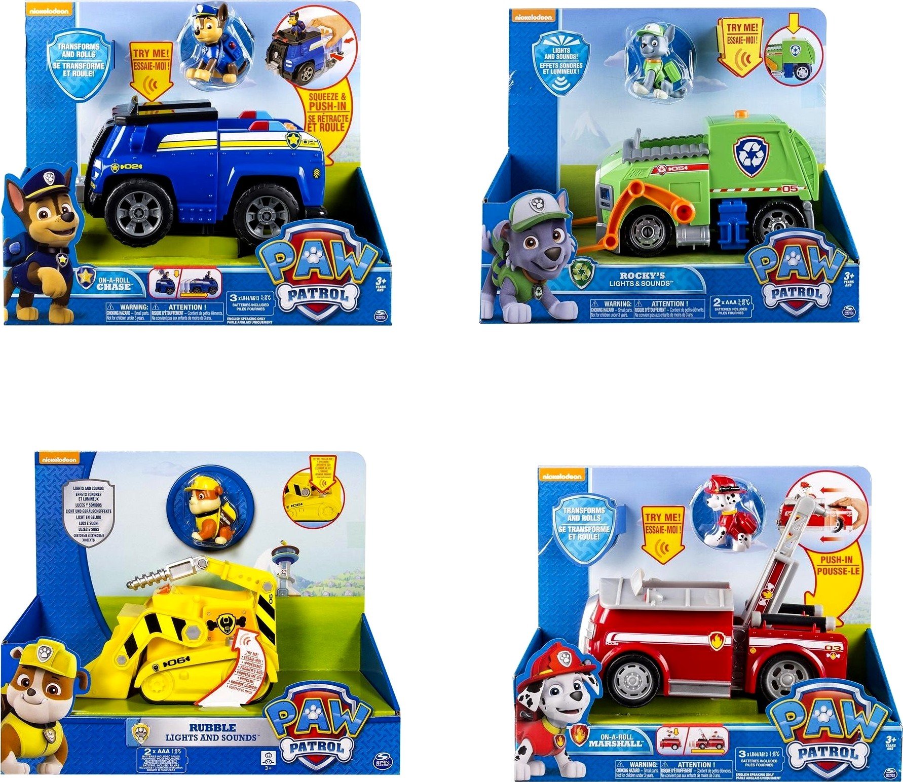Щенячий патруль большие машины