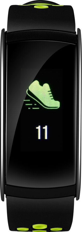 Фитнес браслет Canyon CNS-SB41BG Black/Green купить | ELMIR - цена ...