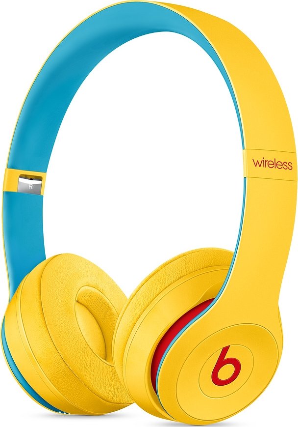 Наушники Beats Solo3 Wireless Headphones Club Yellow (MV8U2ZM/A) купить ...