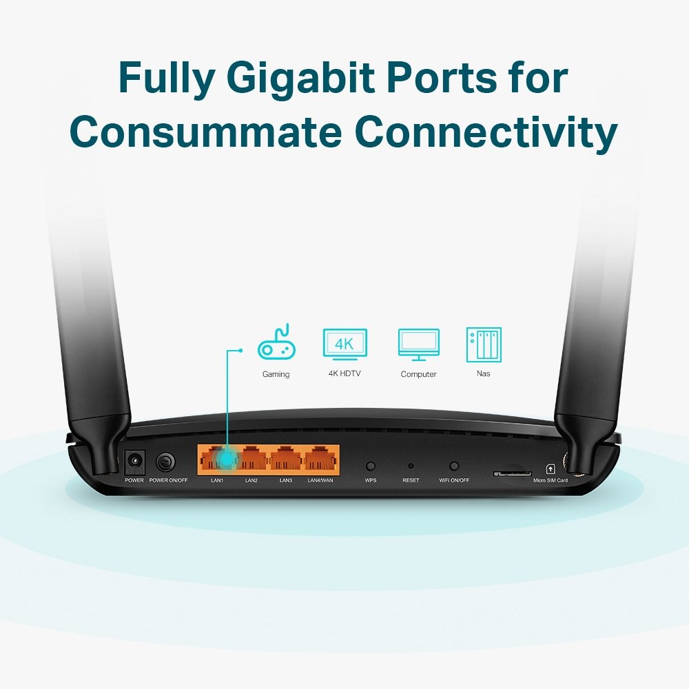 Роутер TP-Link Archer MR600 купить | ELMIR - цена, отзывы, характеристики