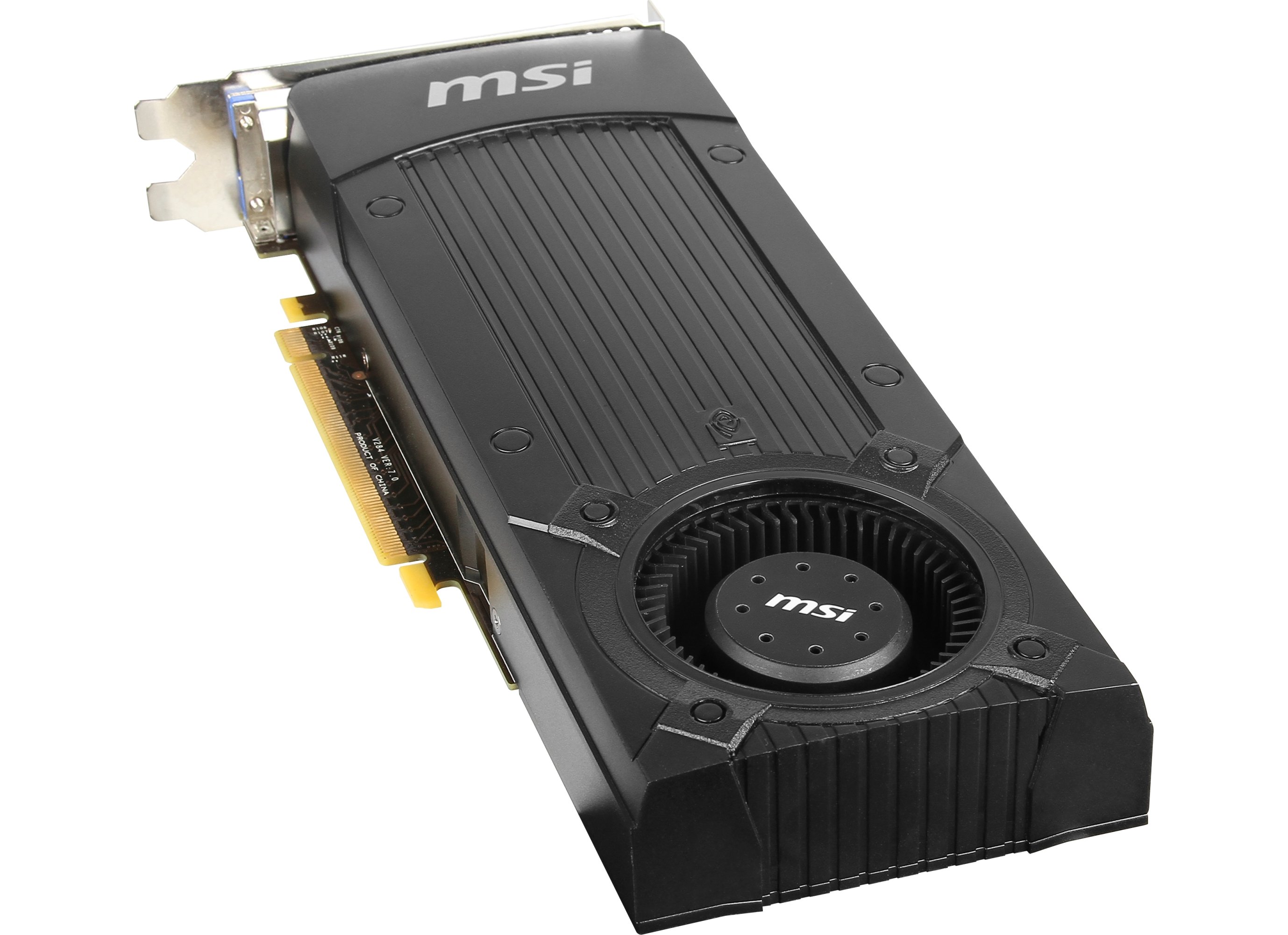Видеокарта MSI PCI-E GeForce GTX660 Ti 2GB DDR5 (N660Ti-2GD5/OC V1 ...