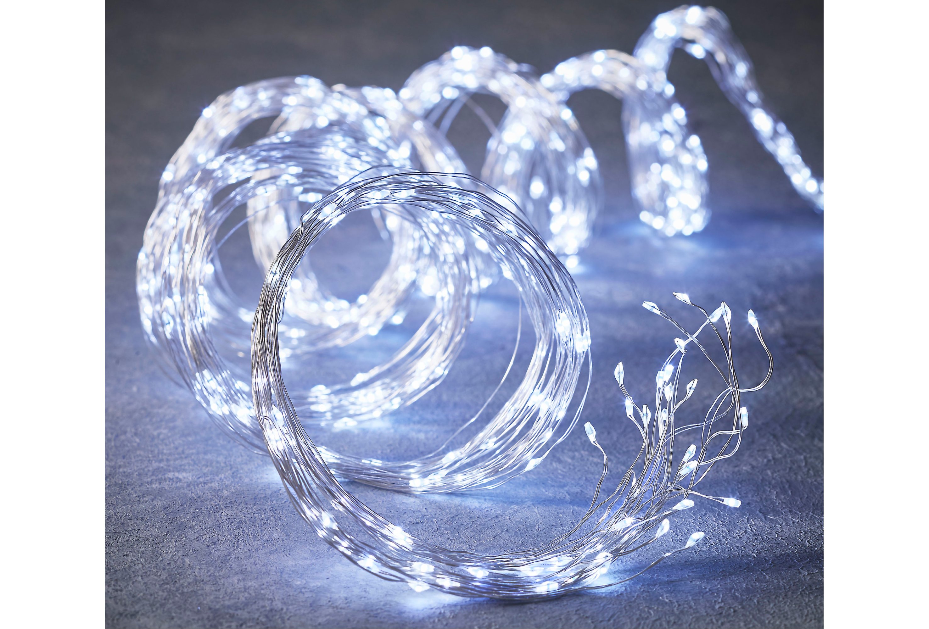 Светодиодная гирлянда Luca Lighting Пучек струн 5 м, холодный белый ...