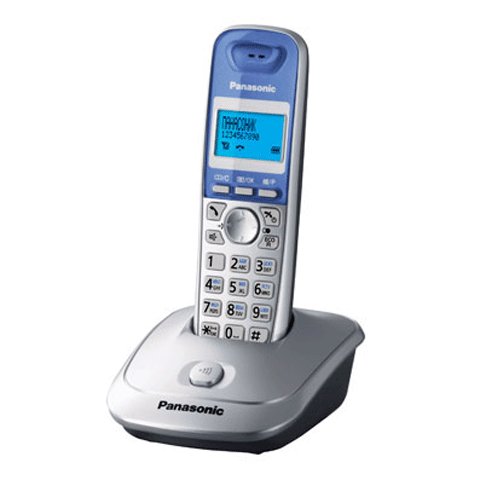 Радиотелефон DECT Panasonic KX-TG2511UAS Silver купить | ELMIR - цена ...