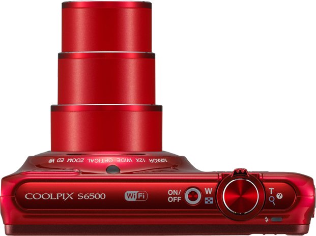 Nikon COOLPIX S6500 レッド Цифрова фотокамера Nikon Coolpix S6500 Red купити | ELMIR - ціна