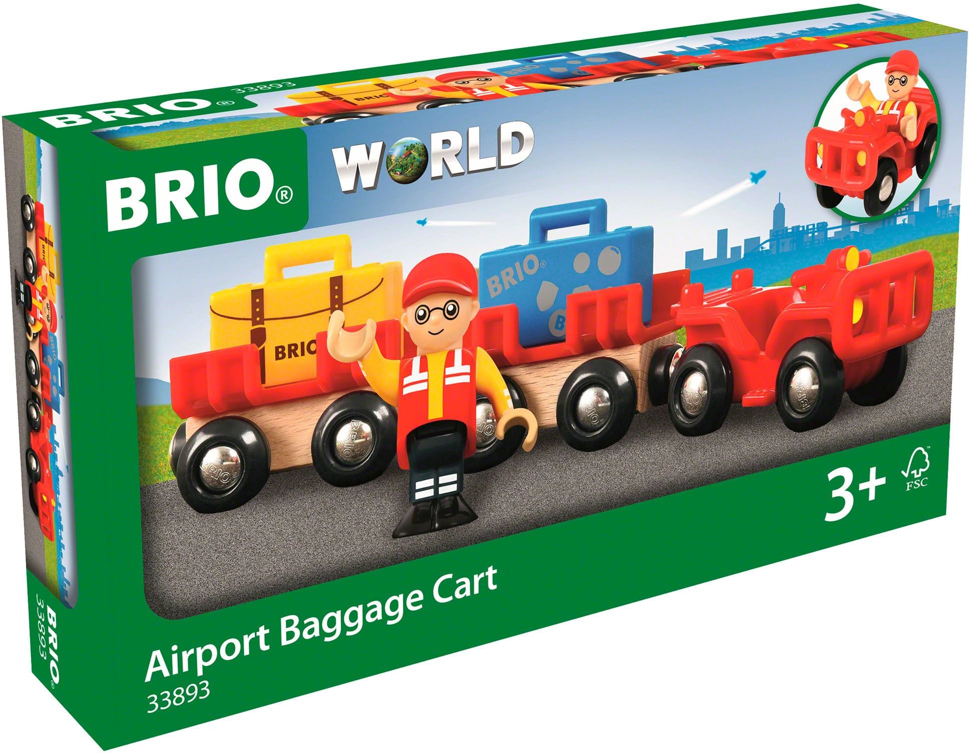 Железная дорога Brio World Автокар (33893) купить | ELMIR - цена ...