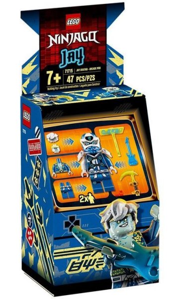 【廃盤/激レア】mellojoy 青タグ 初期バター Конструктор LEGO Ninjago Игровой автомат Джея (71715) купить