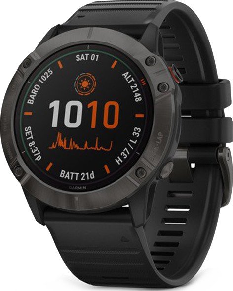 Смарт-часы Garmin Fenix 6X Pro Solar Titanium Carbon Grey DLC with ...
