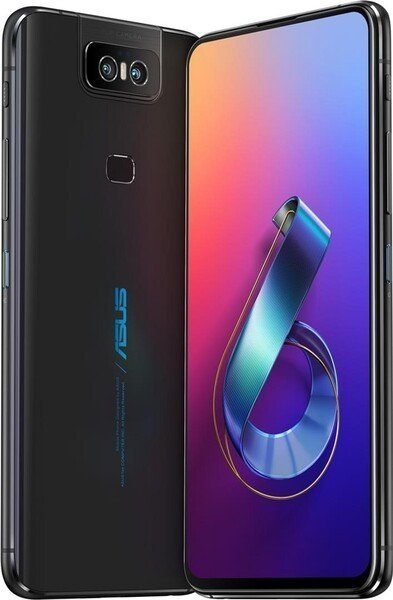 Zenfone6 8GB/256GB ブラック Мобильный телефон Asus ZenFone 6 DualSim 256GB Midnight Black