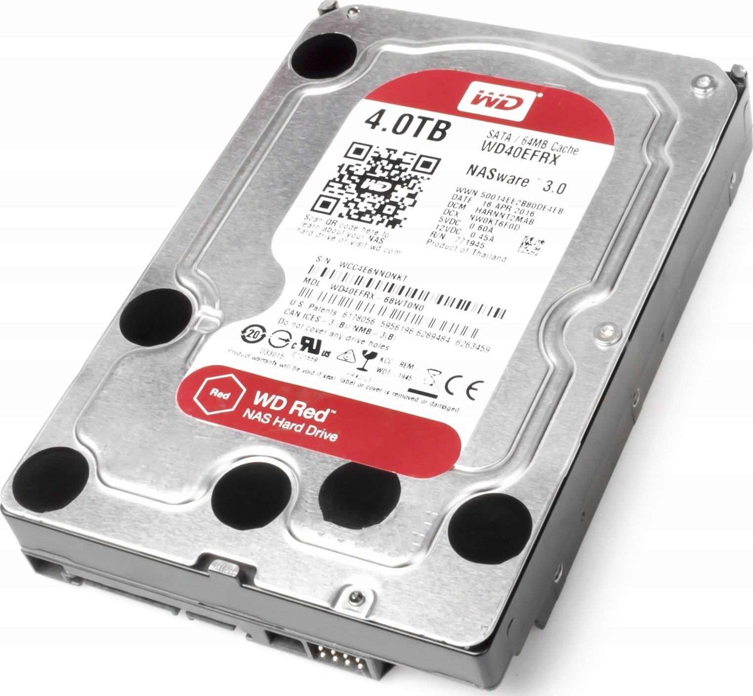 Жесткий диск 3.5" SATA 4TB WD Red (WD40EFAX) купить | Elmir - цена ...
