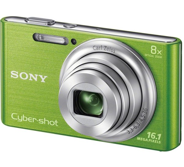 Цифровая фотокамера Sony Cyber-Shot W730 Green купить | ELMIR