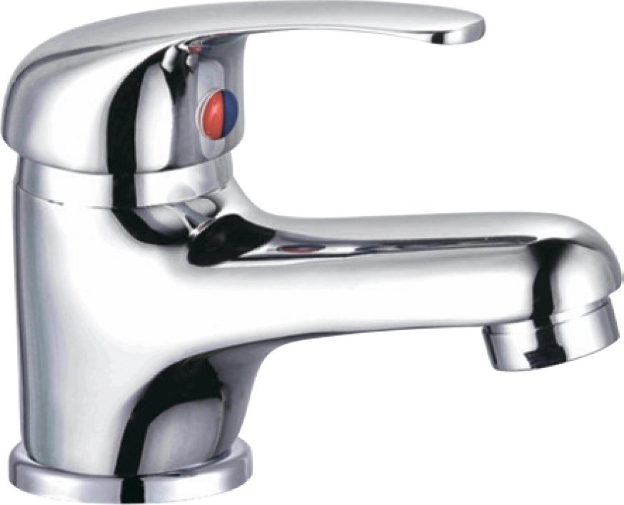 Смеситель сп-01. Картридж 40, гайка (корона), хром. Смеситель для раковины союзкран. 1 без подводки 35мм, шпилька, цинк. Смеситель для раковины союзкран.