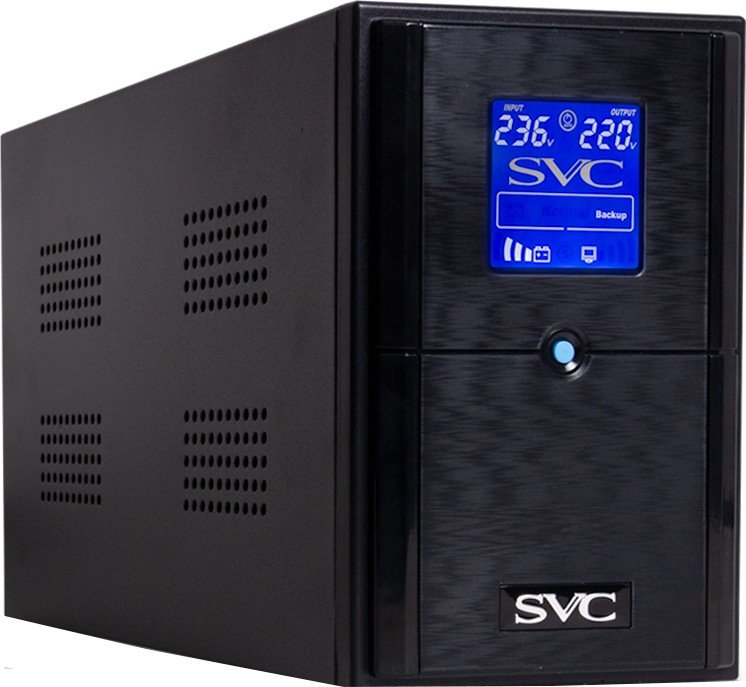 ИБП SVC VP-2000-LCD купить | ELMIR - цена, отзывы, характеристики