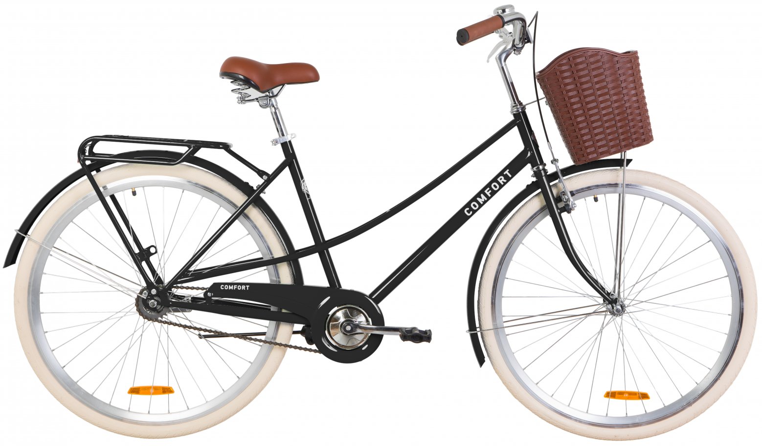 Велосипед Дорожник Comfort Female St Black 28" рама - 19.5" 2020 (OPS-D ...