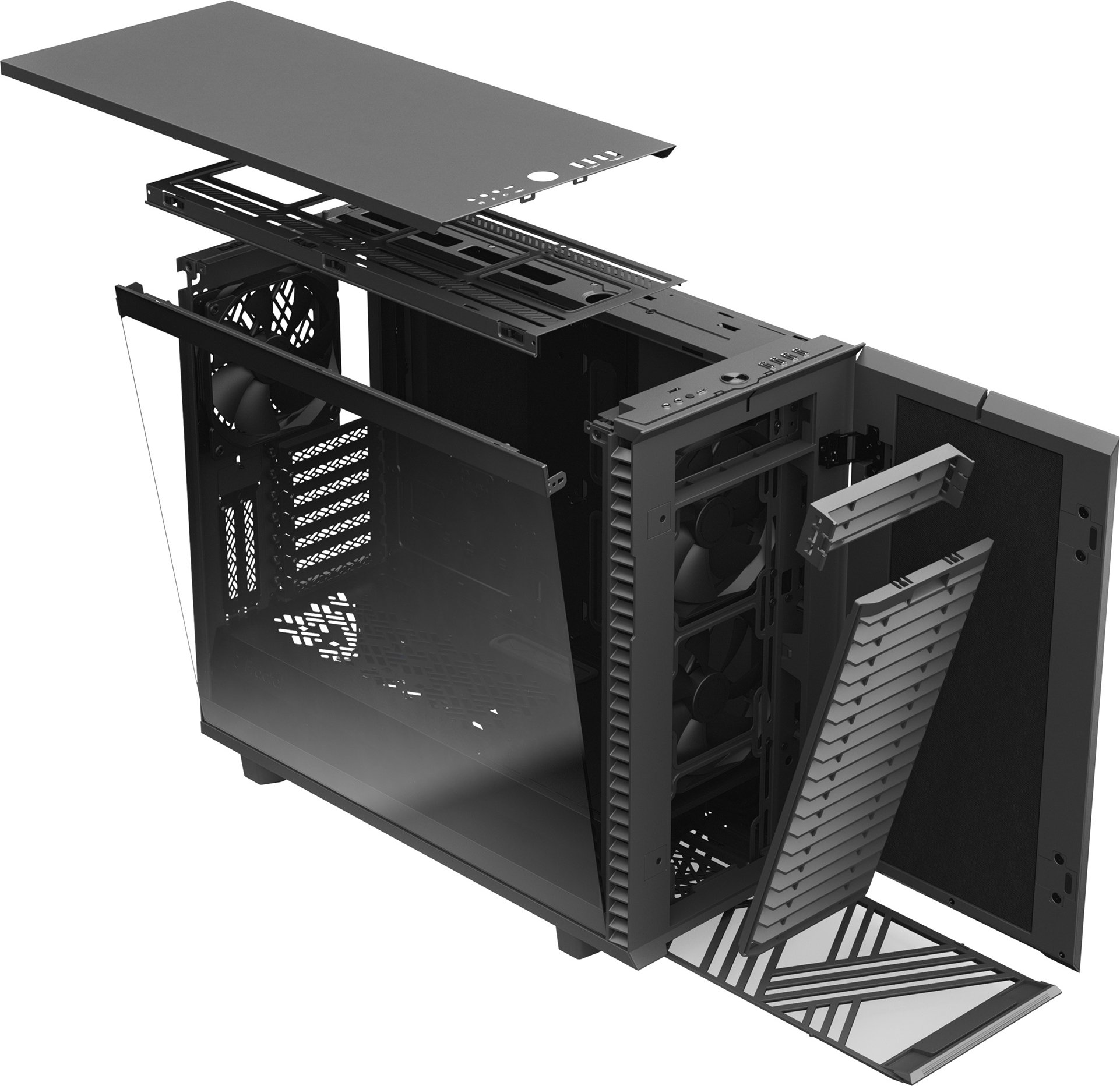 Корпус Fractal Design Define 7 TG Light Tint б/БП Gray (FD-C-DEF7A-08 ...