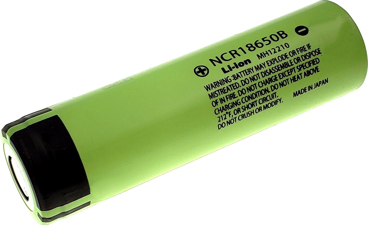 Аккумуляторы Panasonic NCR18650B Tesla Green 18650 Li-ion ...