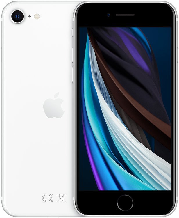 Apple iPhone SEホワイト 本体 Мобильный телефон Apple iPhone SE 2020 64GB A2275 White купить