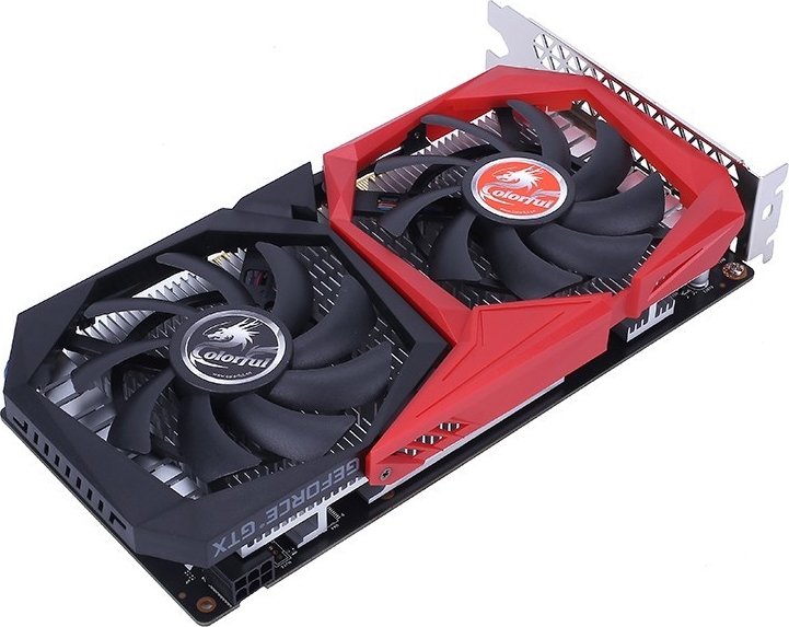 Видеокарта Colorful PCI-E GeForce GTX1650 4GB DDR6 (GTX 1650 NB 4GD6-V ...